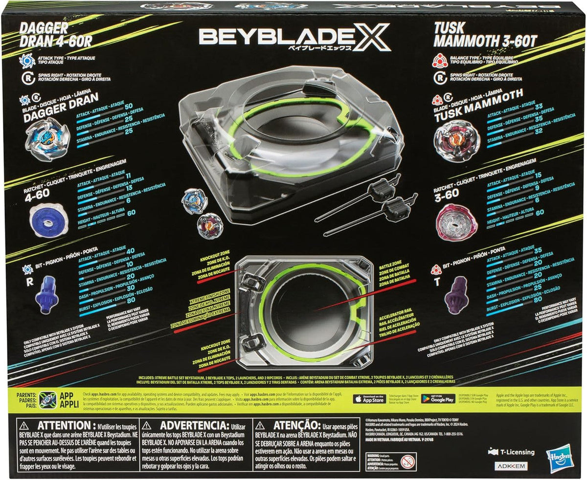 Hasbro Beyblade X Dagger Dran Xtreme Battle Set