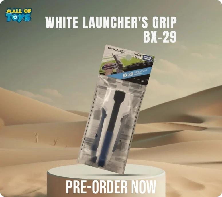 Takara Tomy Beyblade X BX-29 White Launcher Grip