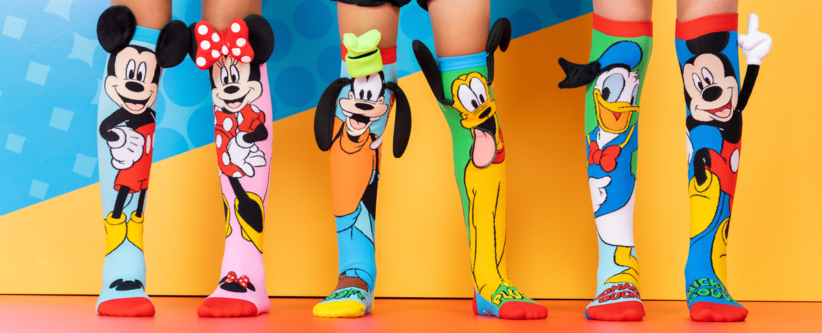 MICKEY AND MINNIE SOCKS