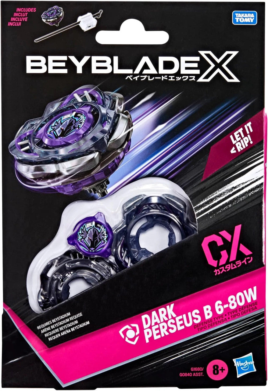 HASBRO Beyblade X Starter Dark Perseus B 6-80W G1680