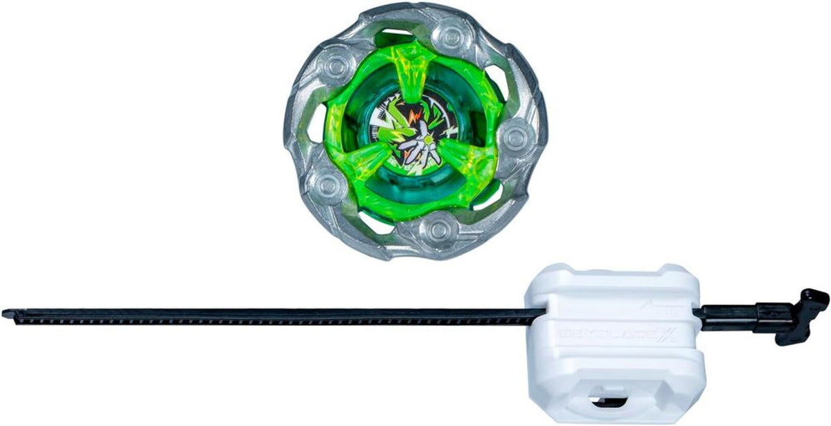 HASBRO Beyblade X Wand Wizard 1-60R & Shelter Drake 7-80GP Starter Bundle