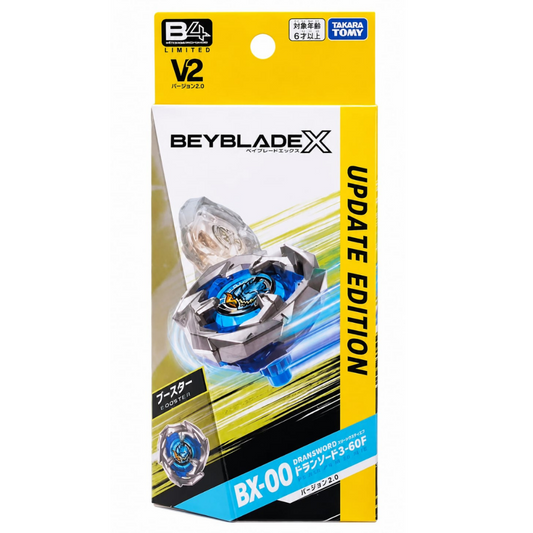 Beyblade X BX-00 Dran Sword 3-60F Version 2.0 B4 Limited Edition