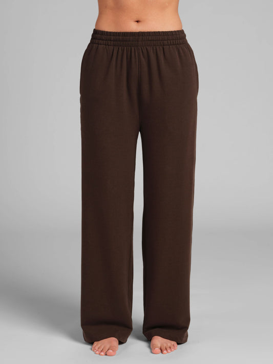 Luxe Terry Lightweight Straight Leg Pants
