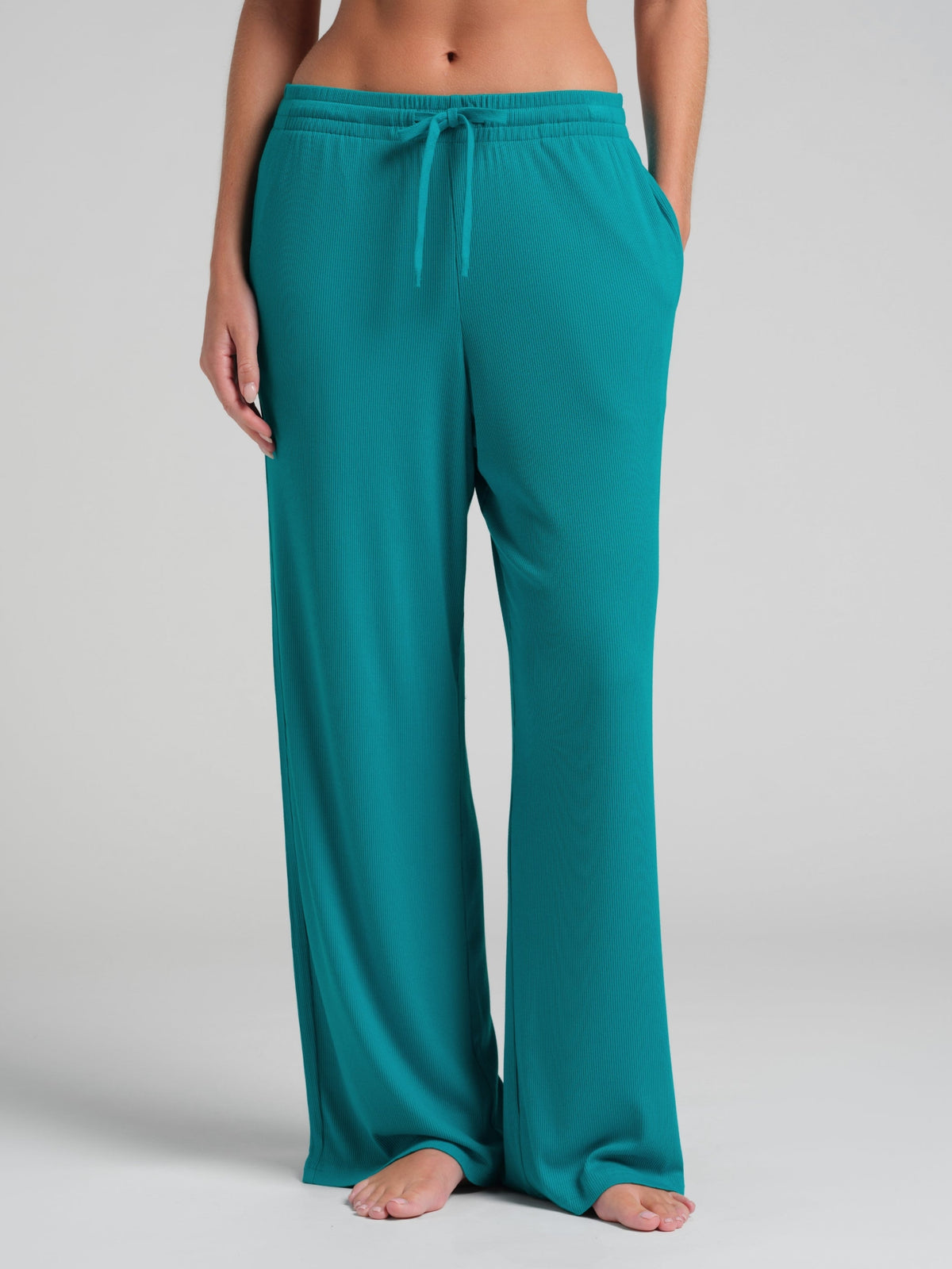 Rib Contour Pants