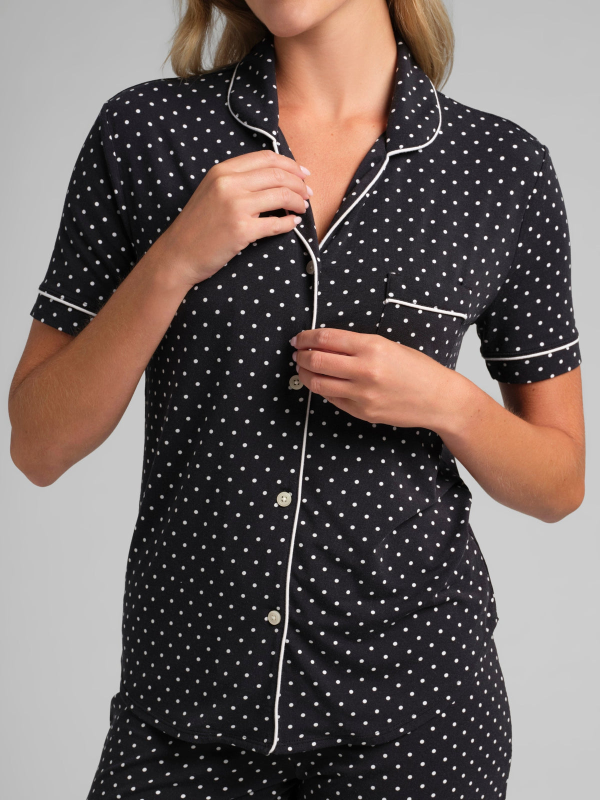 Luna Lounge Short Sleeve Short PJ Set