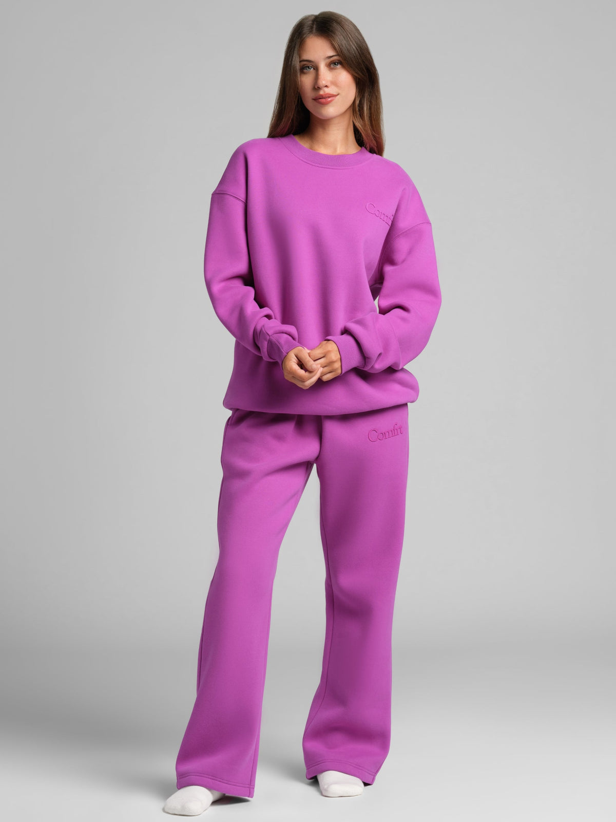 Minimalist Straight Leg Sweatpants – Long