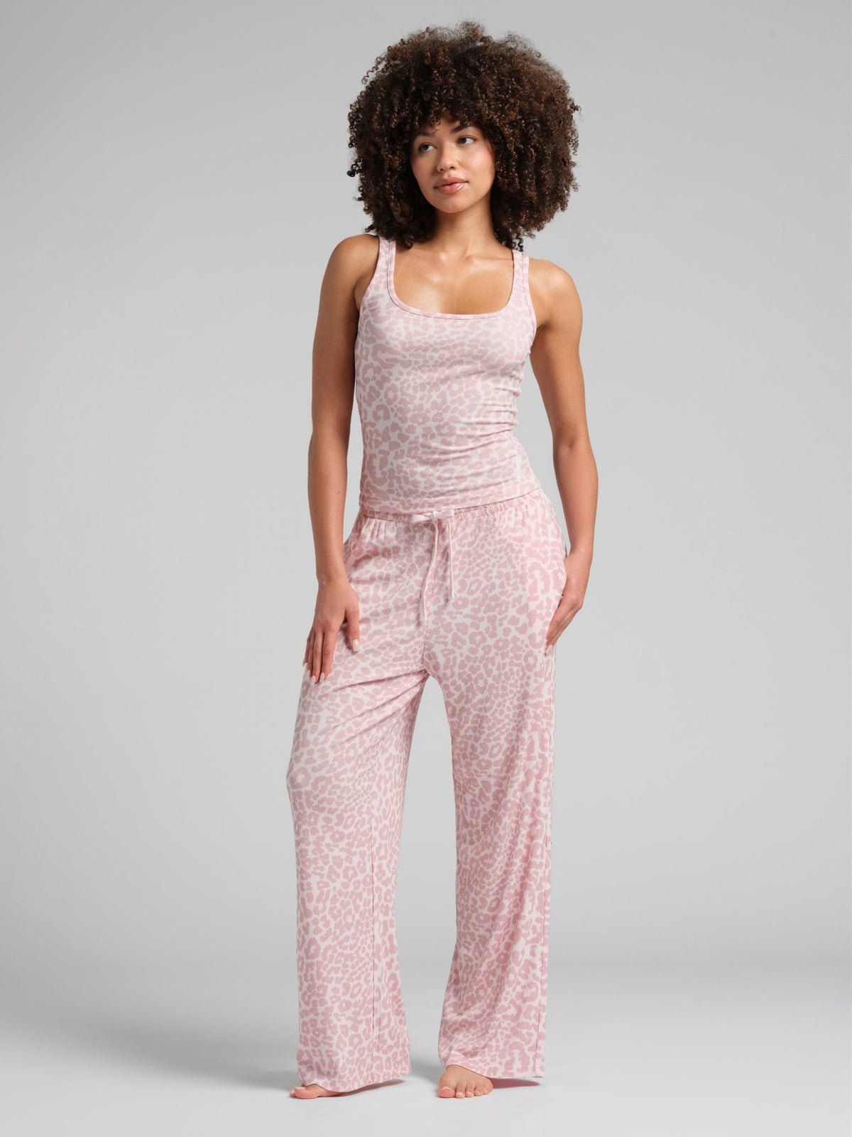 Rib Contour Pants
