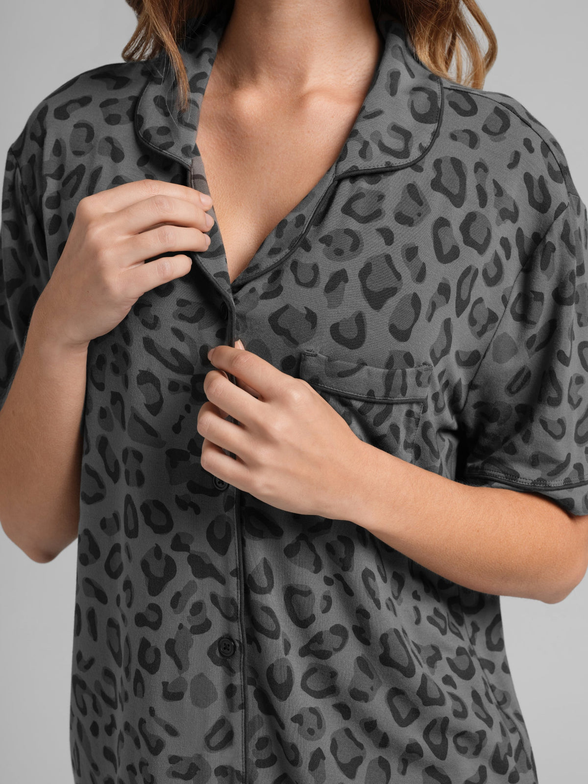 Luna Lounge Short Sleeve Short PJ Set