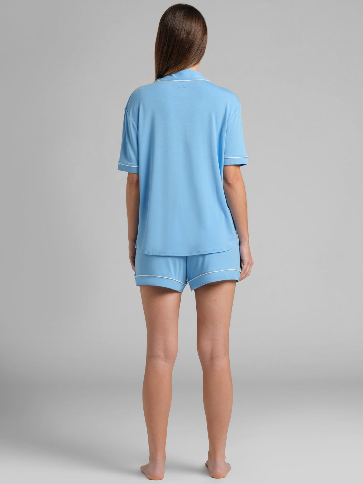 Luna Lounge Short Sleeve Short PJ Set