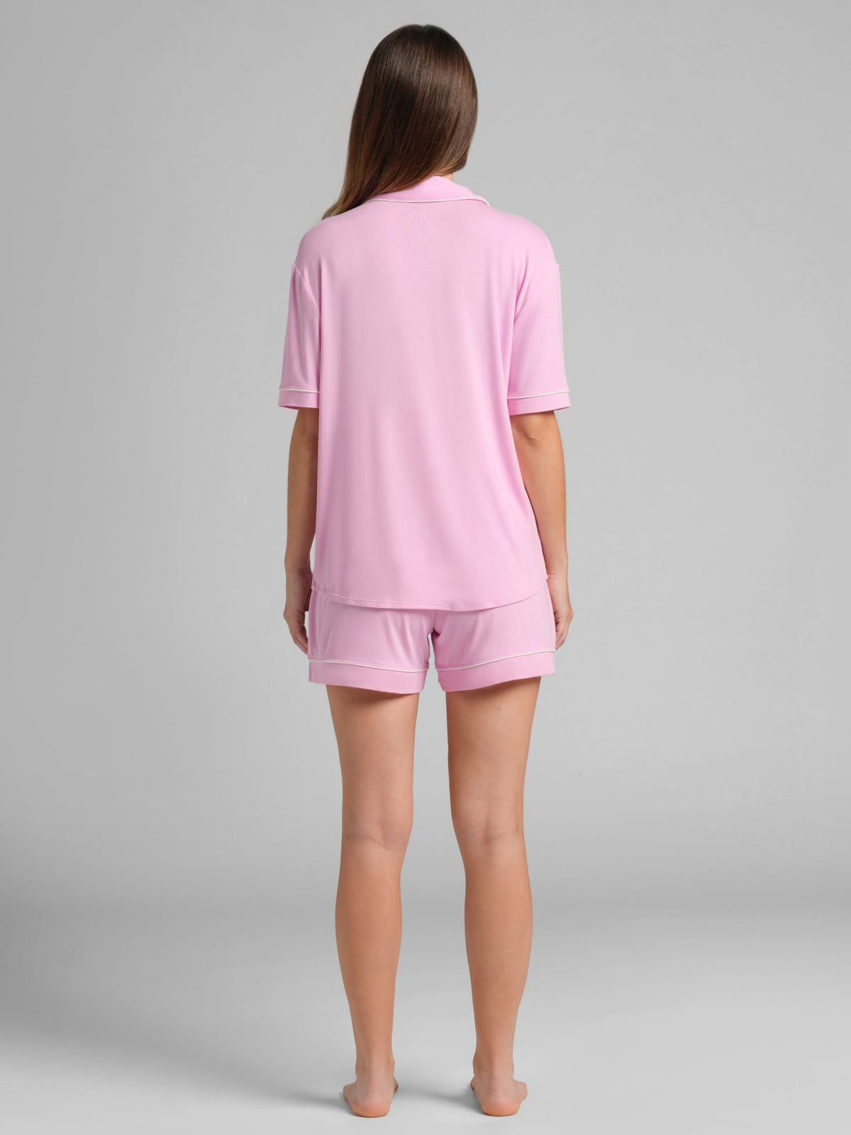 Luna Lounge Short Sleeve Short PJ Set