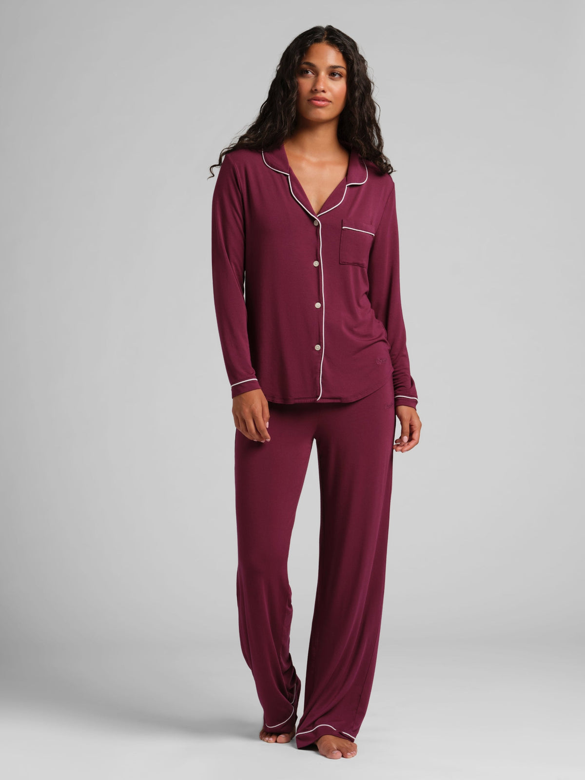 Luna Lounge Long Sleeve Pant PJ Set