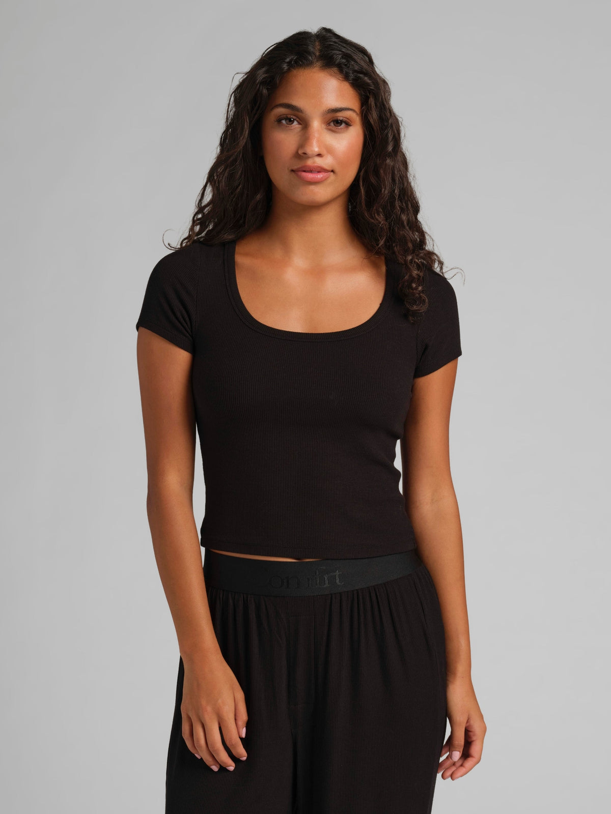 Slinky Rib Baby Tee
