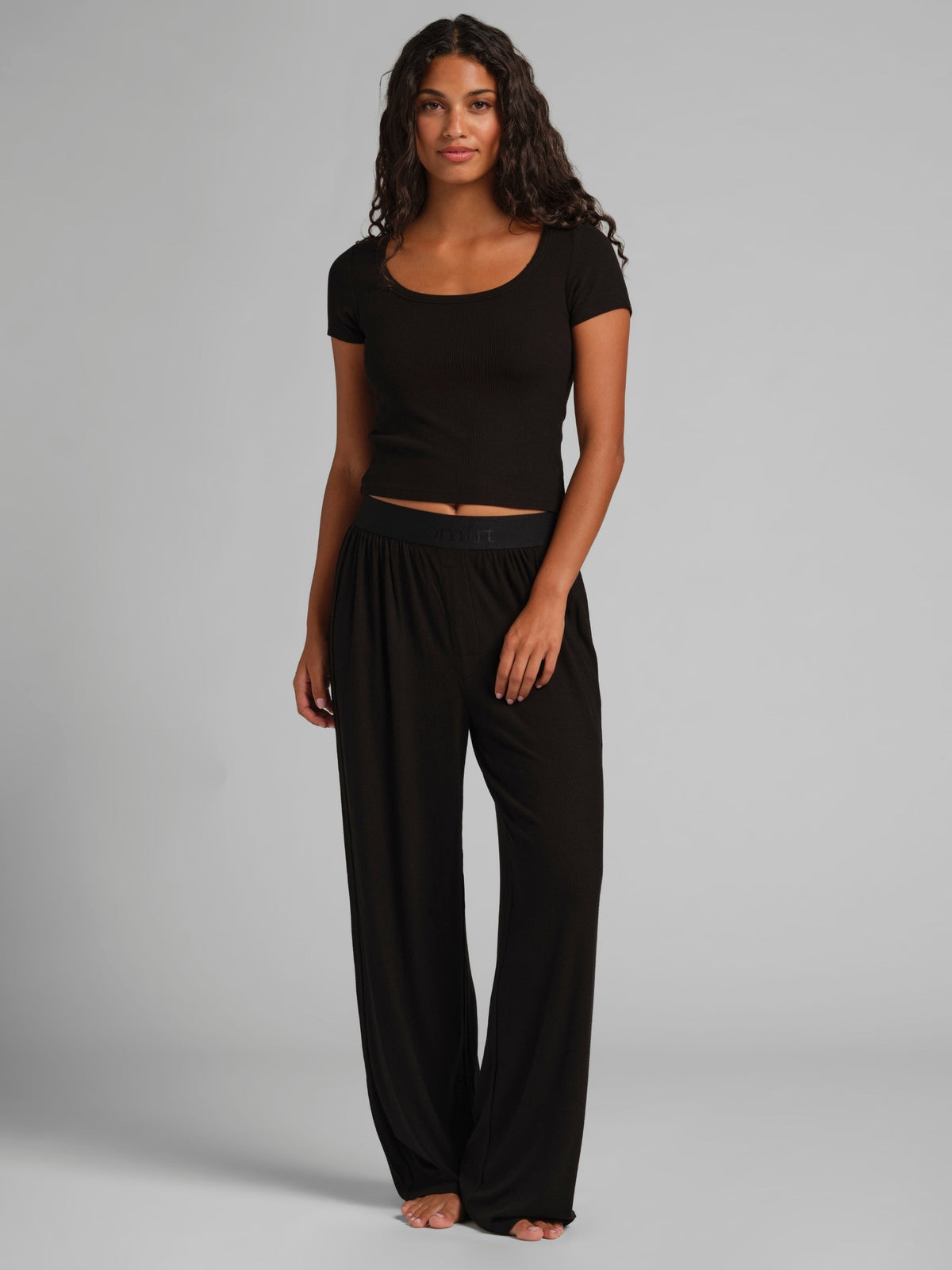 Slinky Rib Baby Tee