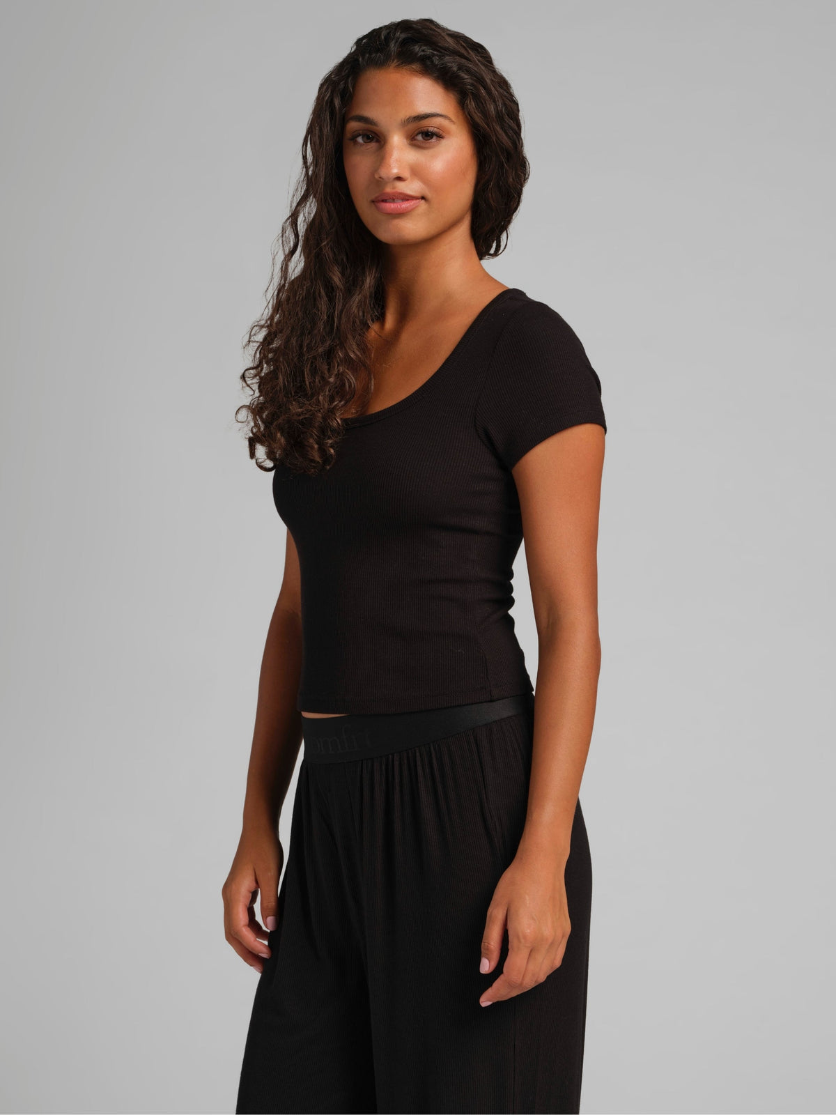 Slinky Rib Baby Tee