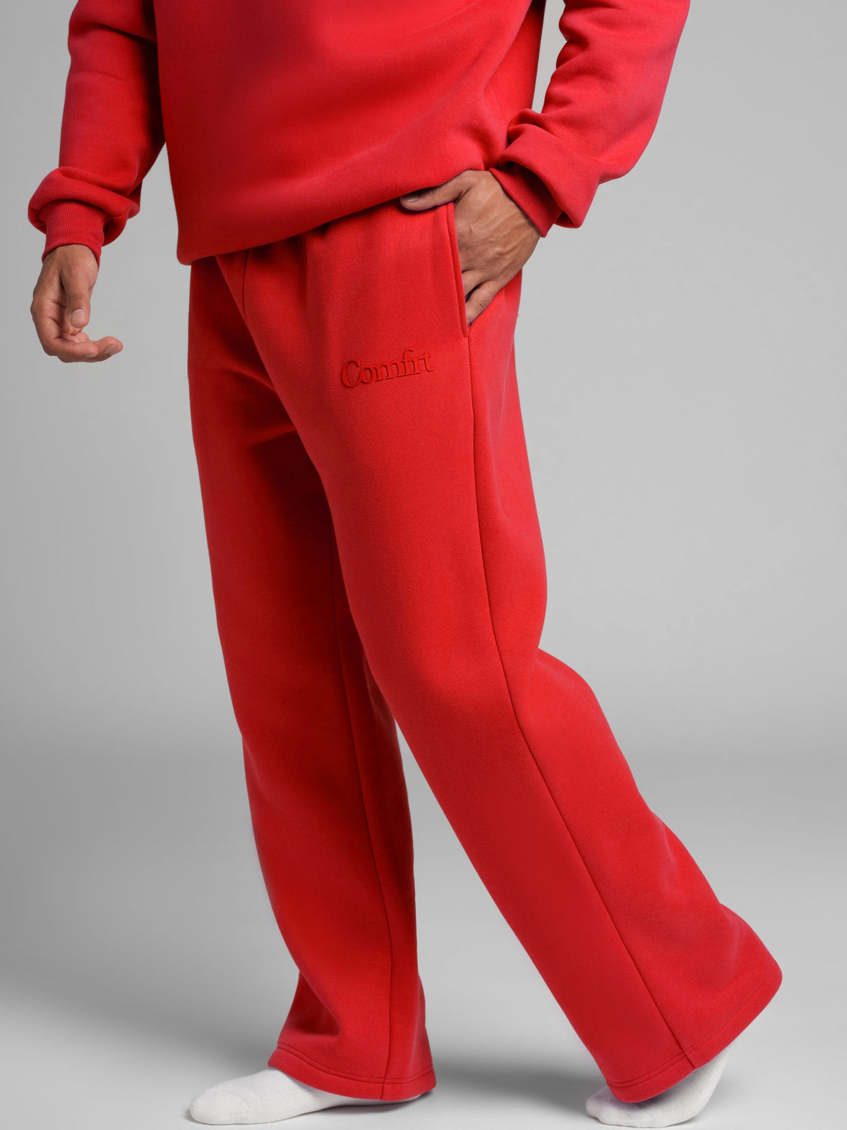 Minimalist Straight Leg Sweatpants – Short
