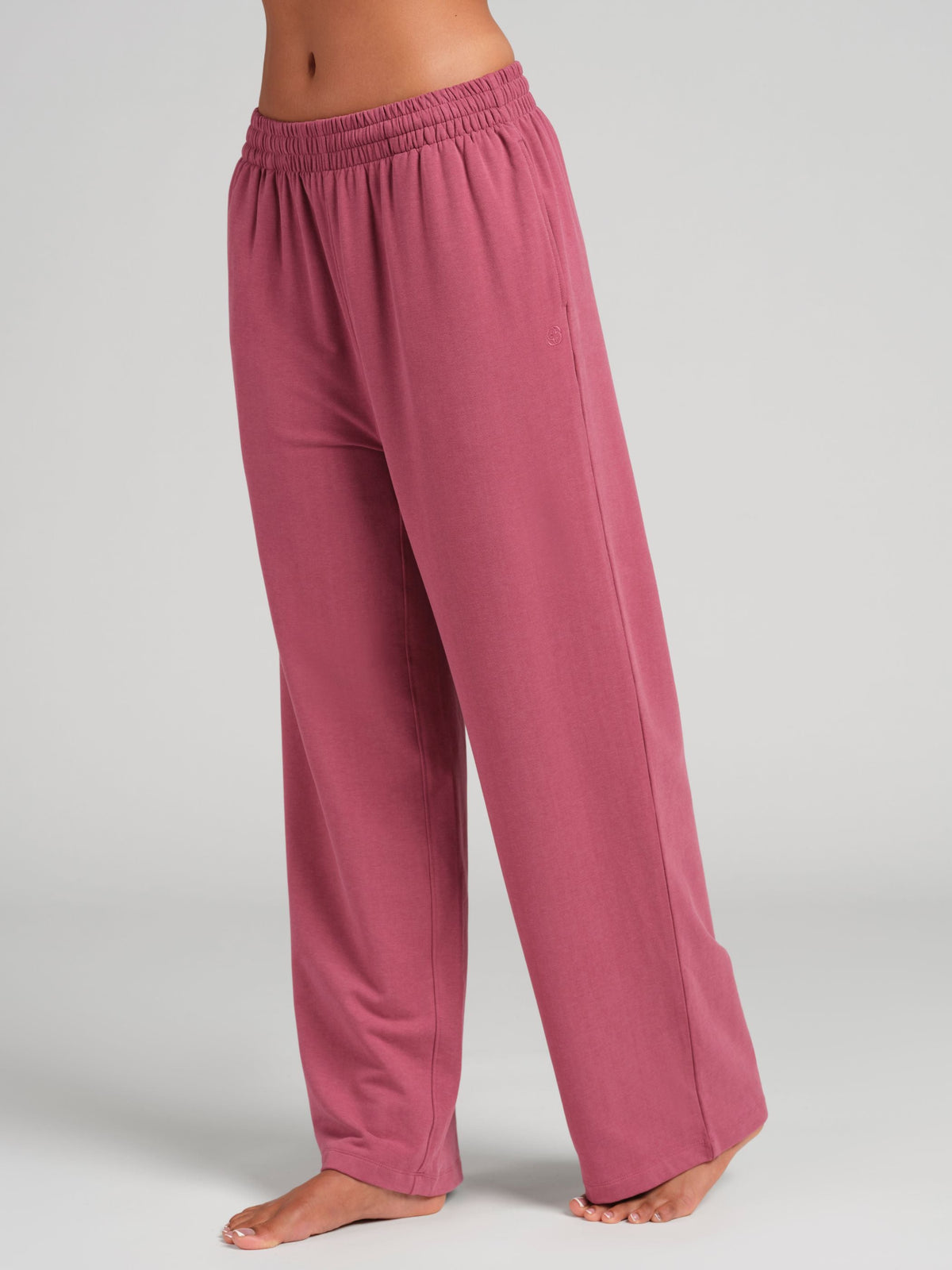 Luxe Terry Lightweight Straight Leg Pants