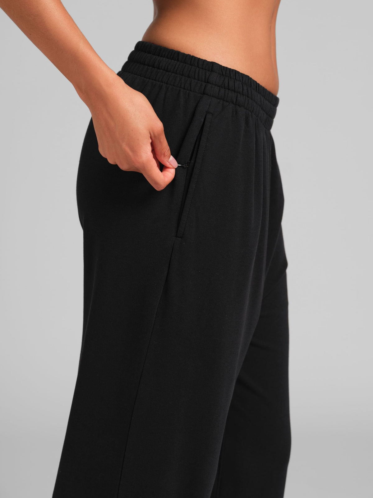 Luxe Terry Lightweight Straight Leg Pants