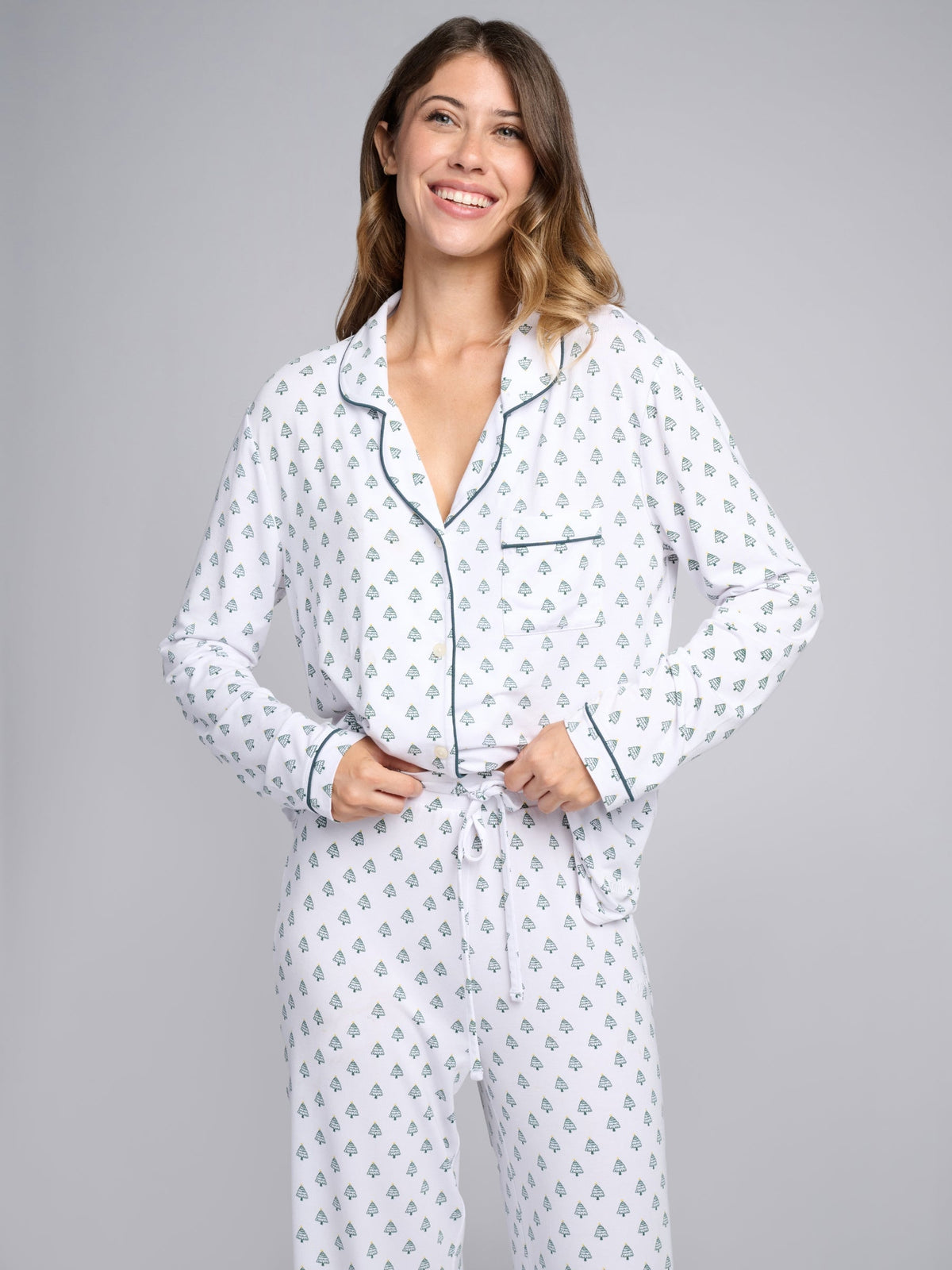 Luna Lounge Long Sleeve Pant PJ Set