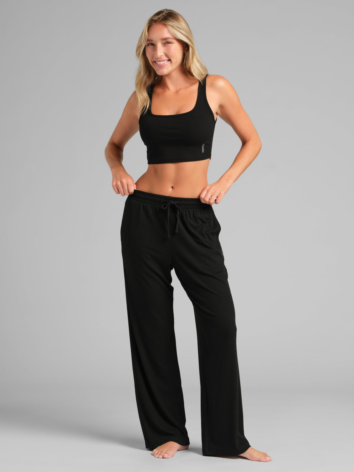 Rib Contour Pants