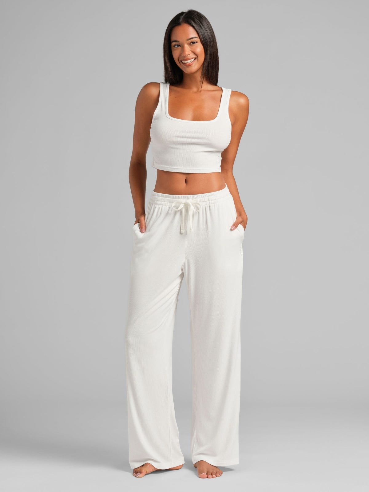 Rib Contour Pants