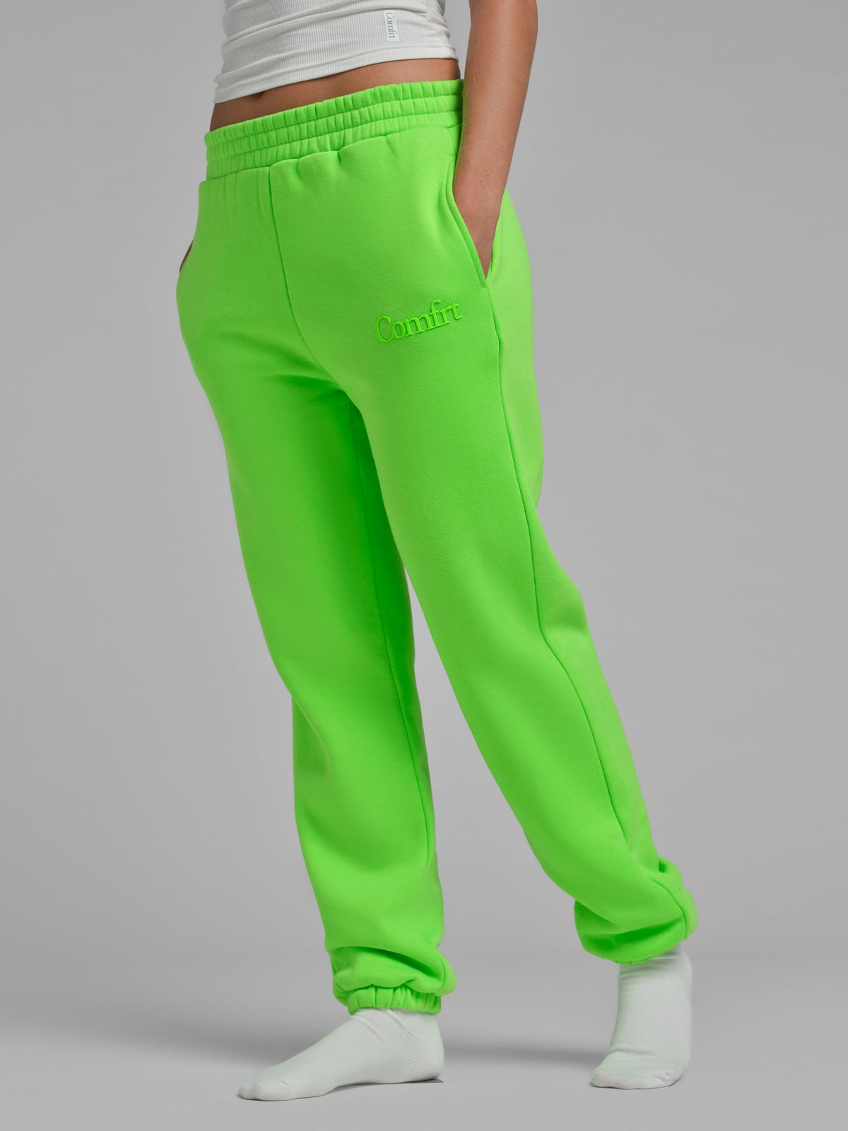 Neon Minimalist Sweatpants