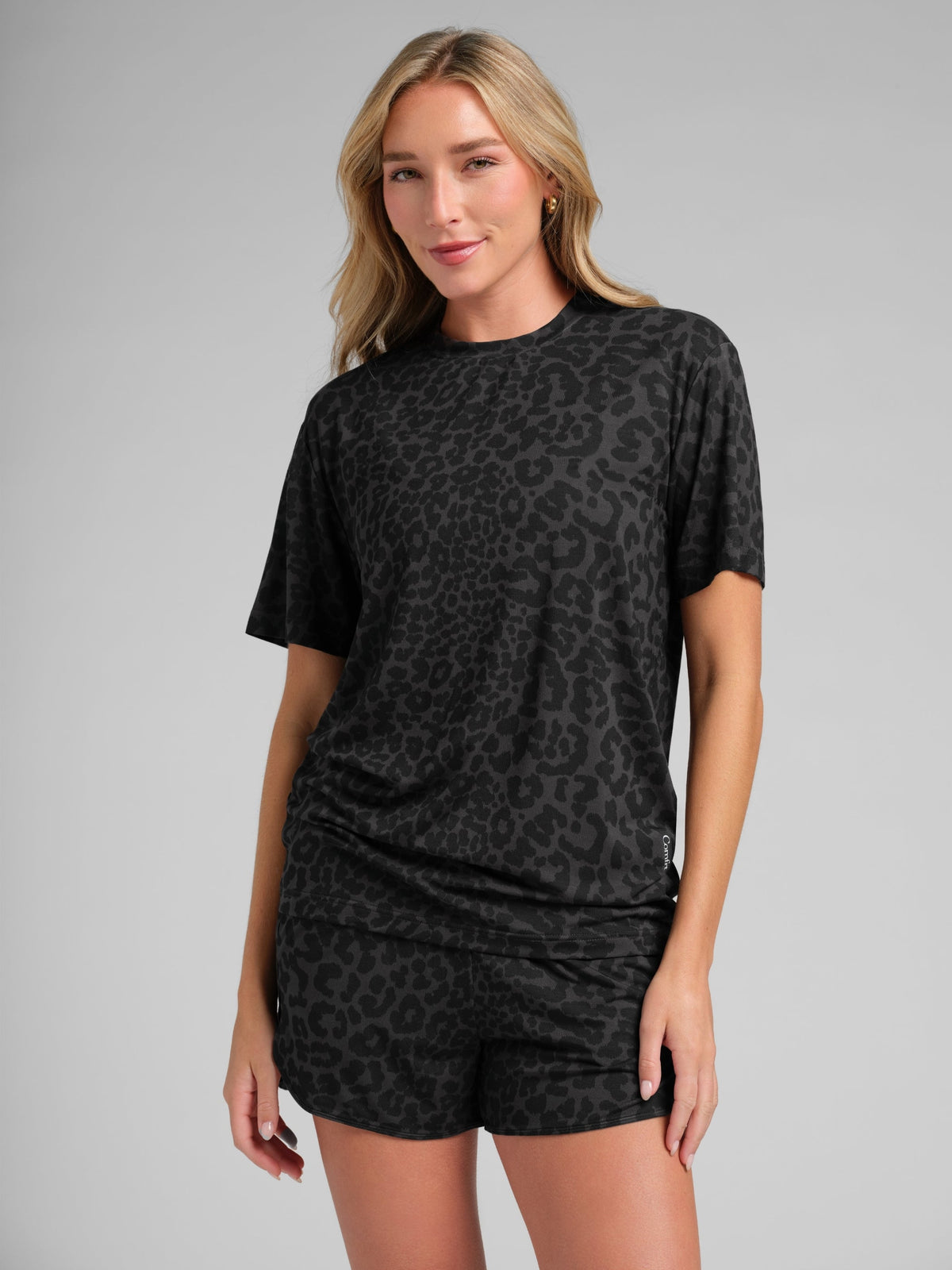 Cloud Lounge Curved Hem Shorts