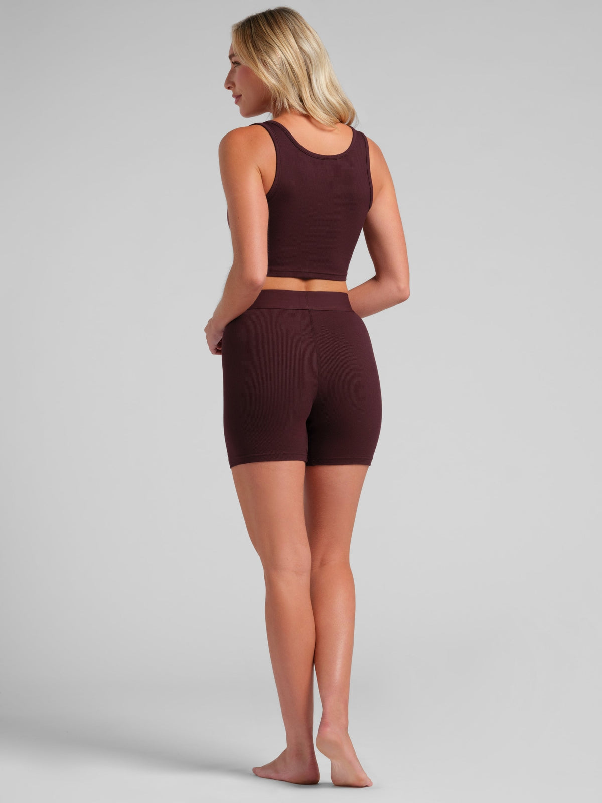 Rib Contour Crop Tank