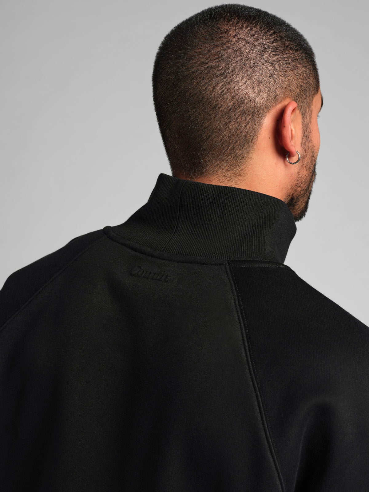 Basic Mock Neck Sweatshirt