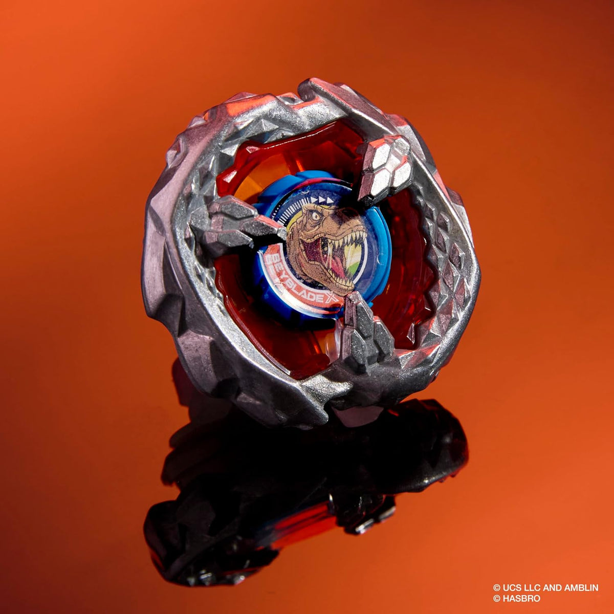 Hasbro T. Rex and Mosasaurus Beyblade X Dual pack Set