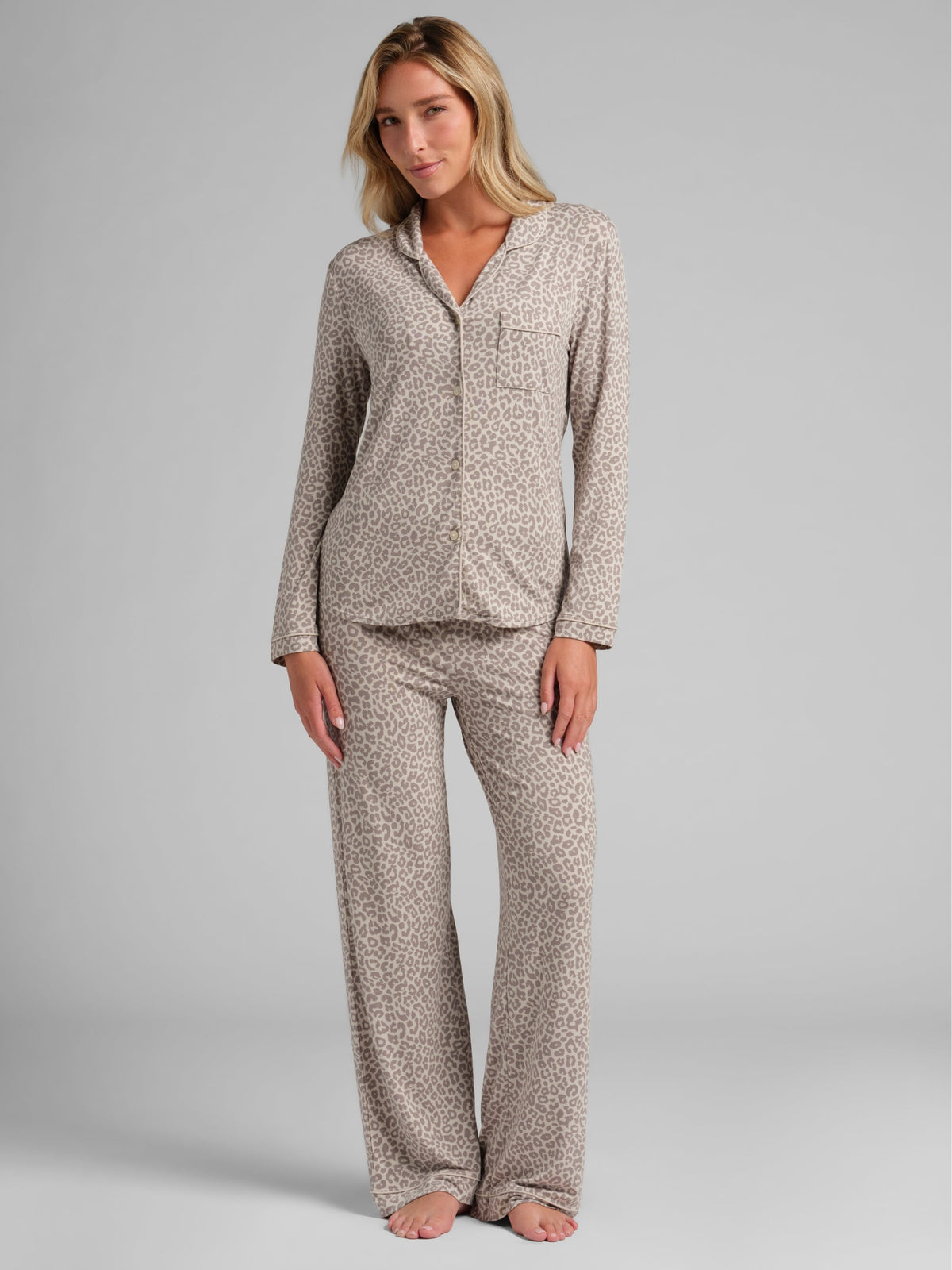 Luna Lounge Long Sleeve Pant PJ Set