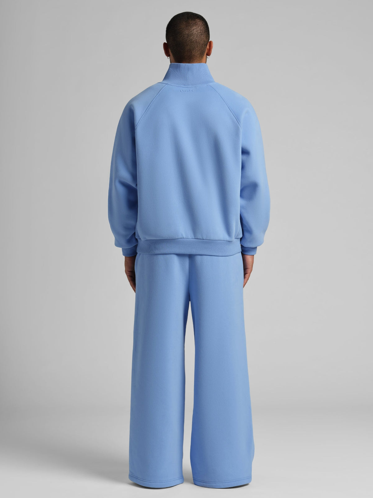 Basic Mock Neck Sweatshirt