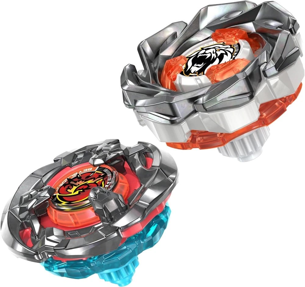 Hasbro Beyblade X Clamp Crab 9-65S & Crest Leon 4-55A