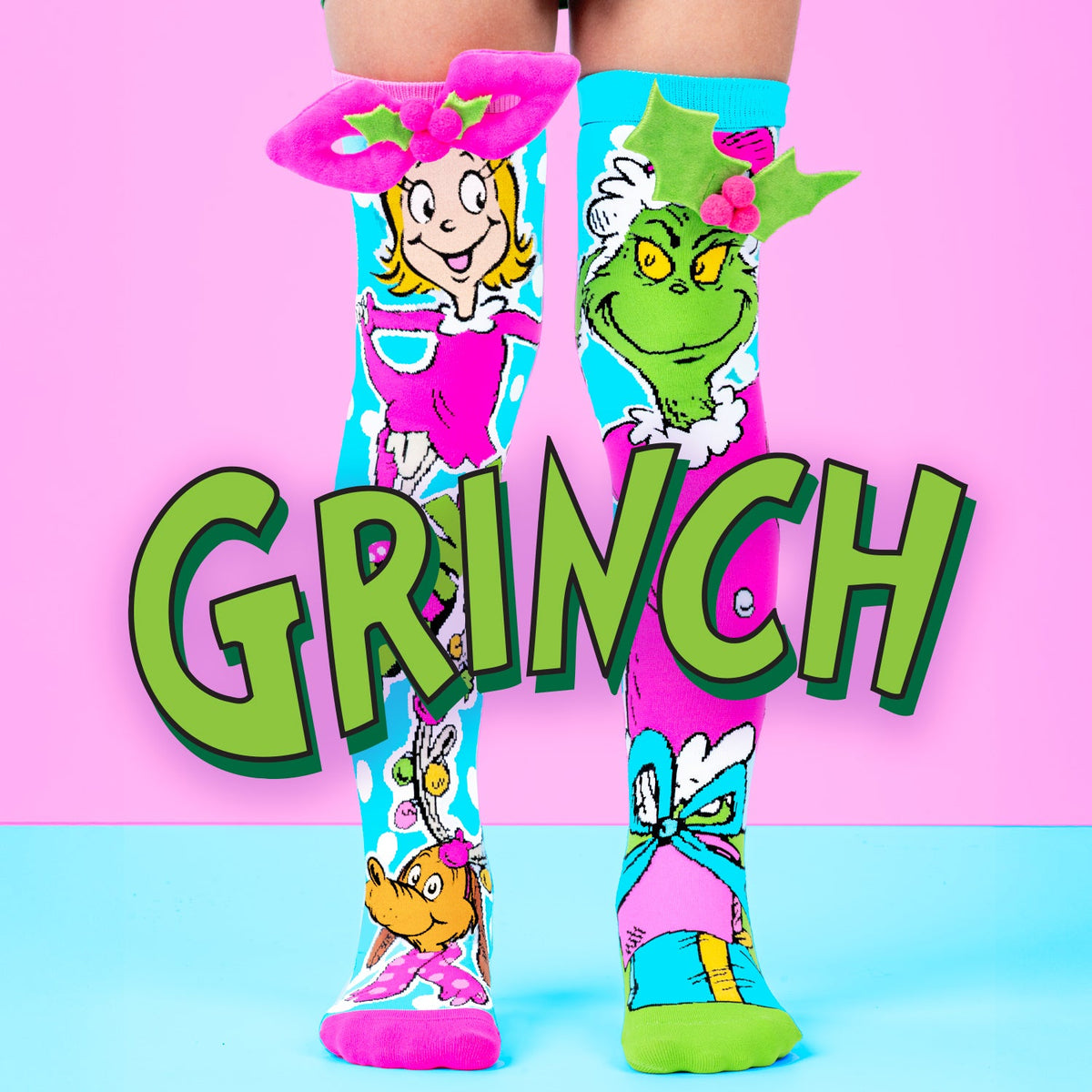 GRINCH & CINDY LOU SOCKS