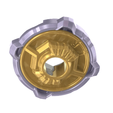 Takara Tomy Beyblade X CX-00 Valkyrie Volt S4-70V (Metal Coat: Gold)