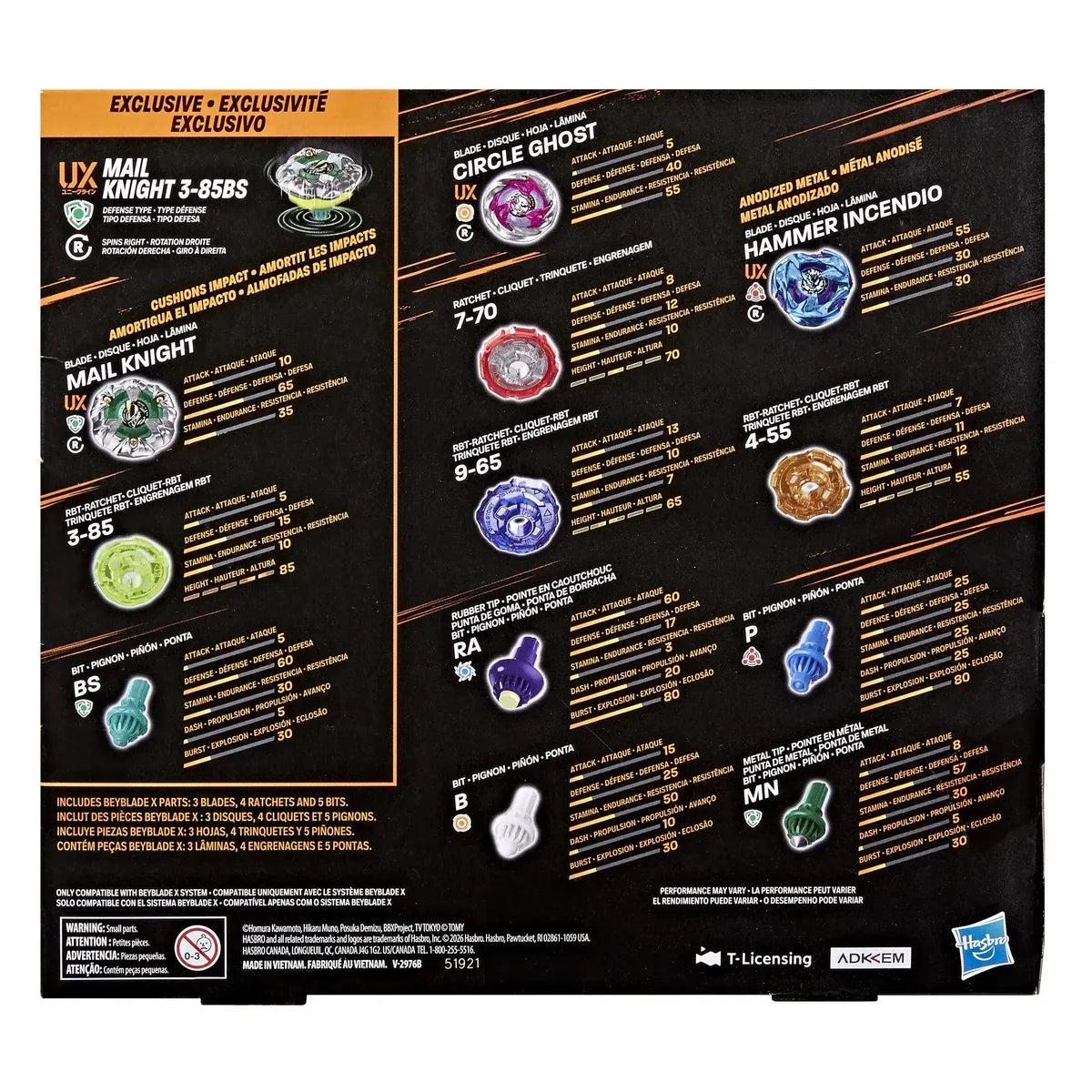 Hasbro Beyblade X X-Treme Expansion Pack 12pc Set