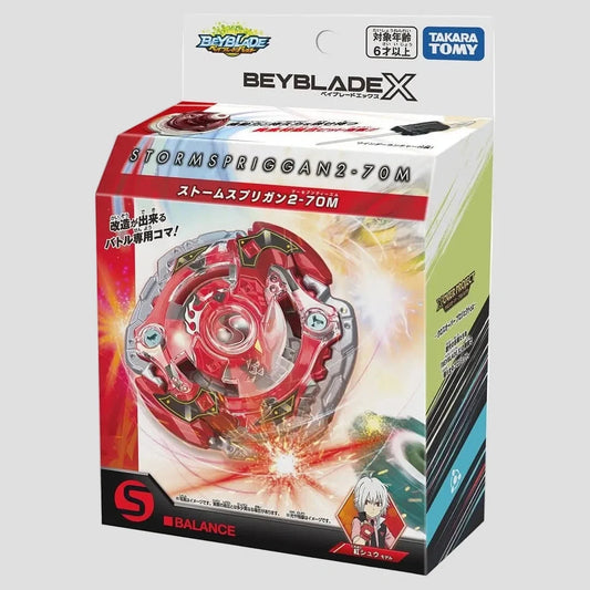 Takara Tomy Beyblade X BX-00/BXG-21 Storm Spriggan 2-70M