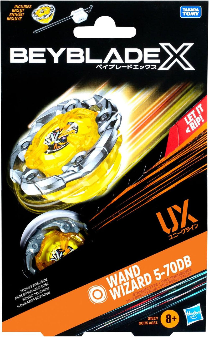 HASBRO Wand Wizard 5-70B Beyblade X Starter Set