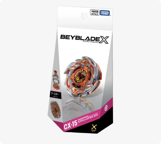 Takara Tomy Beyblade X CX-15 Ragna Rage FE4-55Y
