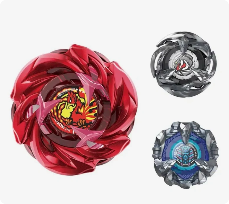 Takara Tomy Beyblade X UX-07 Phoenix Rudder Deck Set