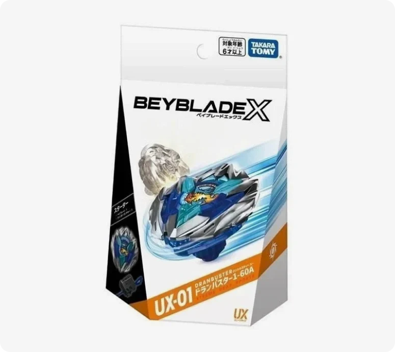 Takara Tomy Beyblade X UX-01 DranBuster Starter Set
