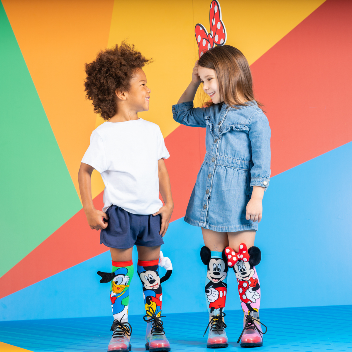 DONALD DUCK & MICKEY SOCKS