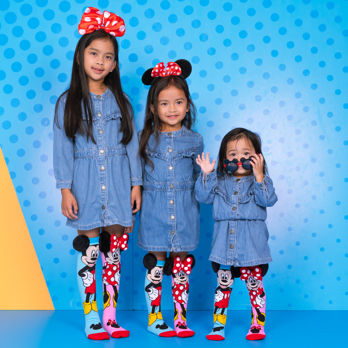 MICKEY AND MINNIE SOCKS