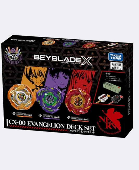 [Pre-Order] Takara Tomy Beyblade X CX-00 Evangelion Deck Set